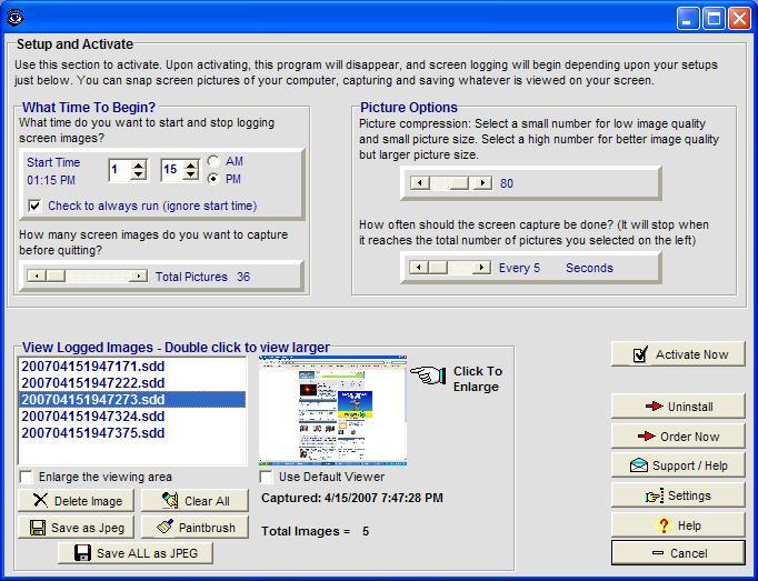 PC Spy Screenshot